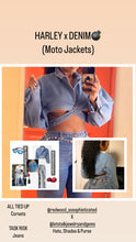 Load image into Gallery viewer, HARLEY x DENIM JACKET (Moto JACKET ONLY)
