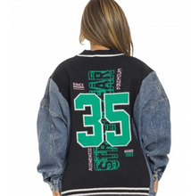 Load image into Gallery viewer, Valley Girl (Sweater/Denim) Cardigan
