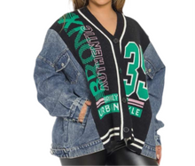 Load image into Gallery viewer, Valley Girl (Sweater/Denim) Cardigan
