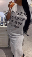Load image into Gallery viewer, OVERSIZED T-Shirt Dress

